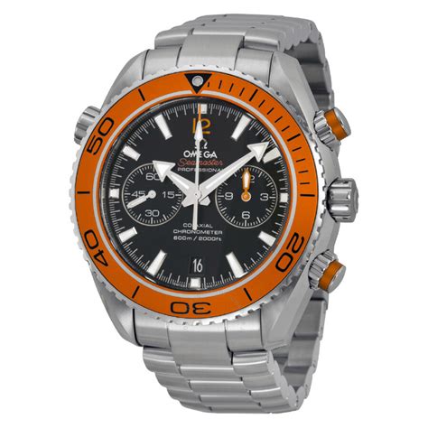 orange omega watch|omega planet ocean chronograph orange.